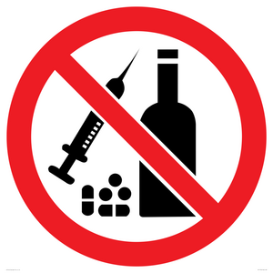P908 Prohibition: No alcohol or drugs